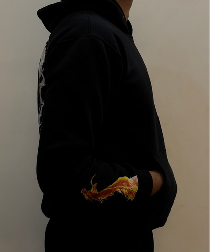 Twin Flame Hoodie: Soulmate Graphic Streetware Pullover AFDruk