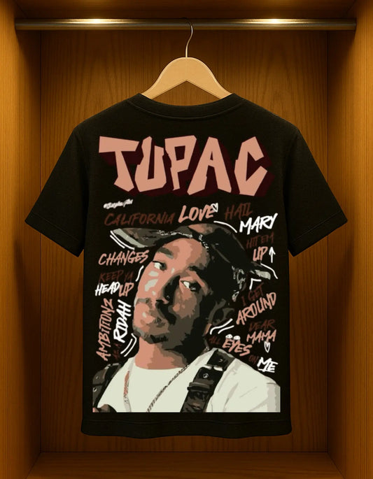 Legends Never Die - Tupac Tribute Oversized Unisex T-Shirt AFDruk