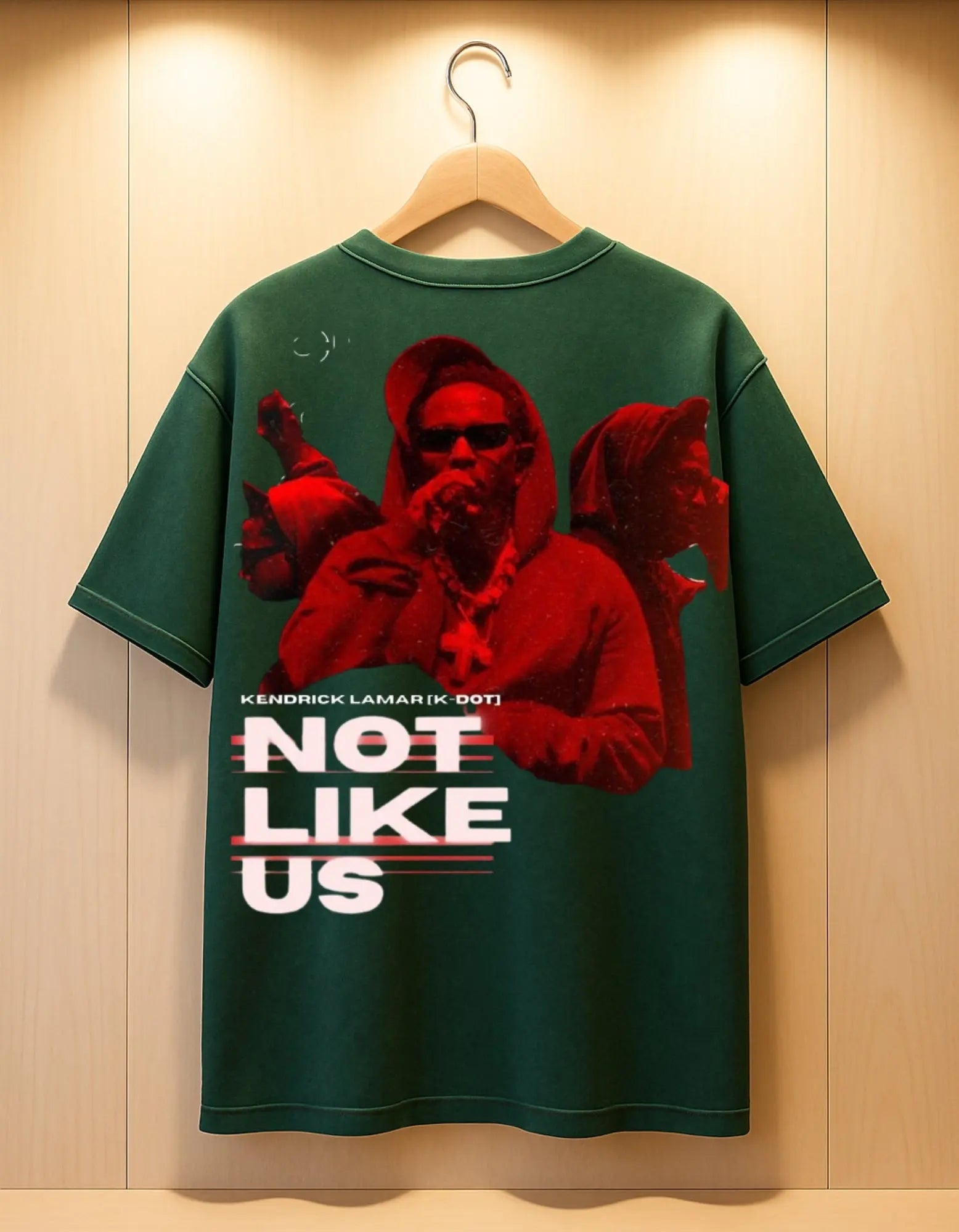 NOT LIKE US – Kendrick Lamar Edition Acid Wash Oversized Unsiex T-Shirt AFDruk