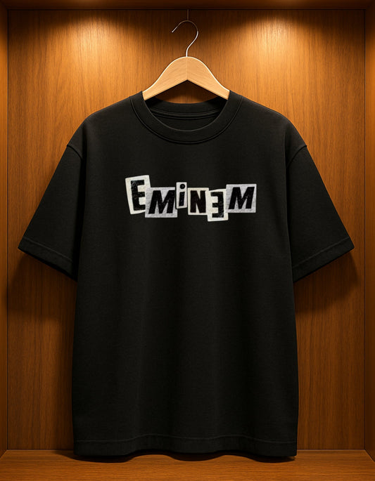 My Name Is... – Eminem Iconic Intro Oversized Unisex T-Shirt AFDruk