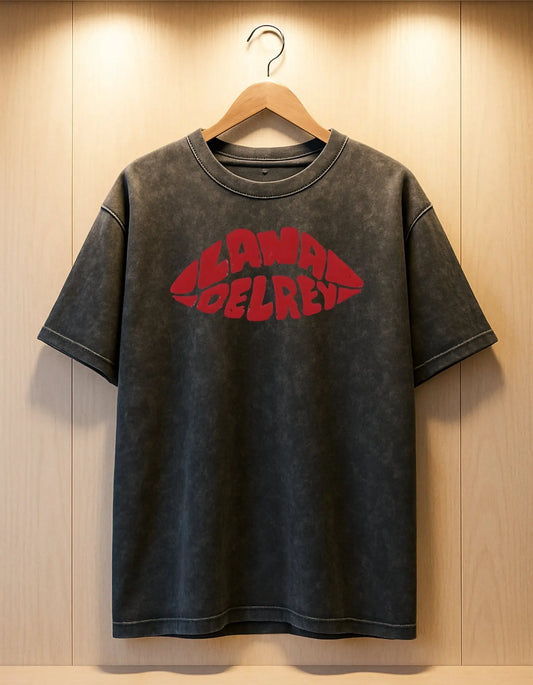 Lana Del Rey “Ultraviolence” Acid Wash Oversized Unsiex T-Shirt AFDruk