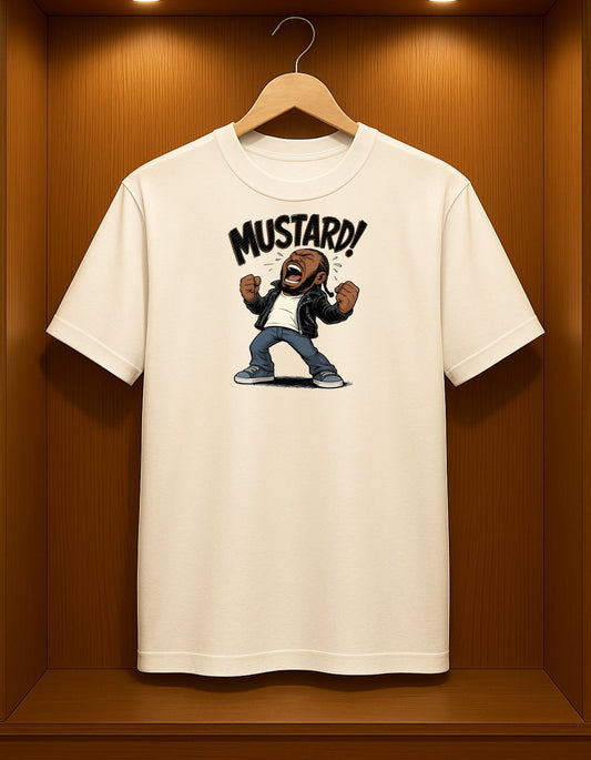 MUSTARDDDD! – Bold Flavor, Bolder Attitude Oversized Unisex T-Shirt AFDruk